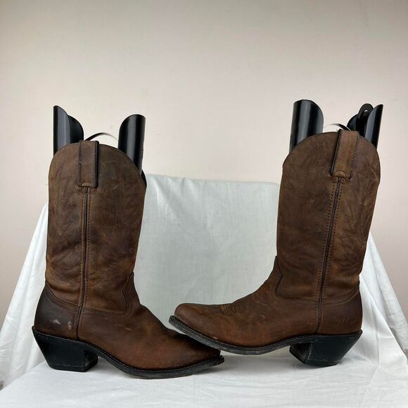 Durango Women's Boot RD4112 Tan Distress Leather Size 7.5 M - Picture 1 of 8